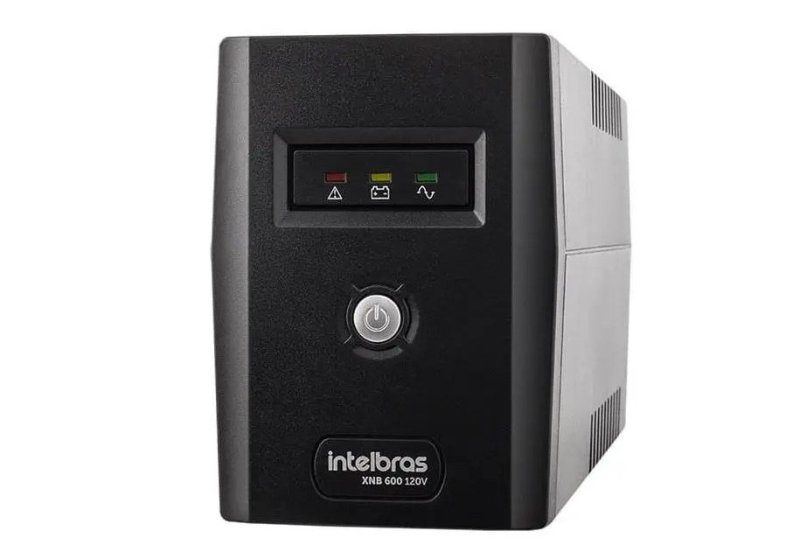 Nobreak Interativo Monovolt Intelbras Xnb 600va 120v, Preto