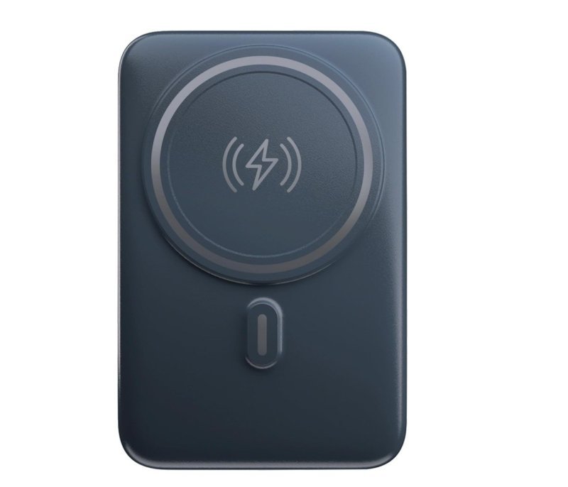 Geonav Power Bank, Carregador Portátil Universal por Indução 10.000mAh, Compatível com MagSafe, PB10MAGSG, Cinza