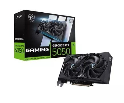 Placa de Vídeo MSI NVIDIA GeForce RTX 5050 GAMING OC 8GB