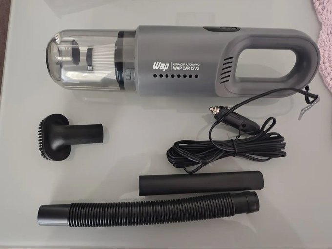 WAP Aspirador de Pó Automotivo Portátil 180W 12V + Frete Grátis