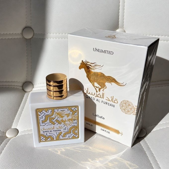 Perfume Árabe Lattafa Qaed Al Fursan Unlimited EDP 90ml + Frete Grátis