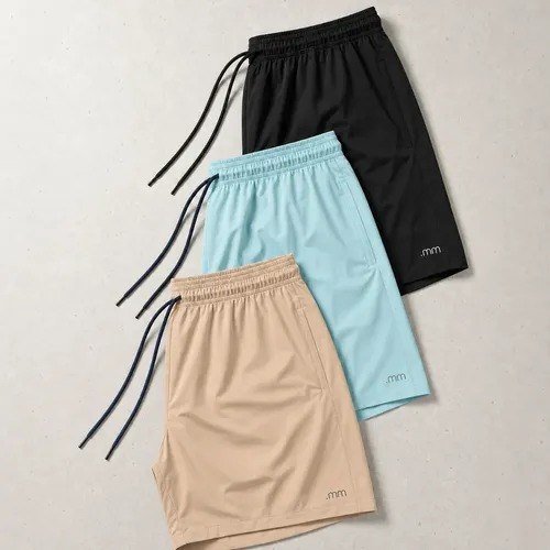 Kit 3 Bermuda Mauricinho Masculina Tactel Esportiva Verao