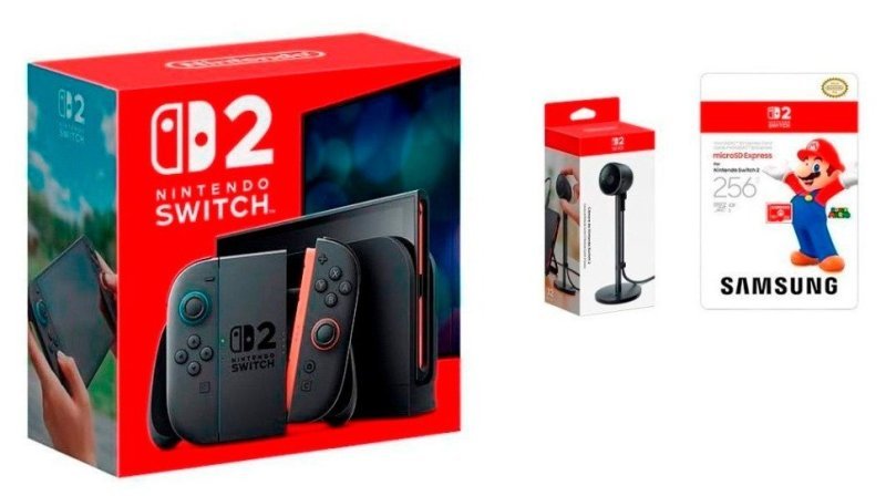 BUNDLE CONSOLE NINTENDO SWITCH 2 + ACESSÓRIO