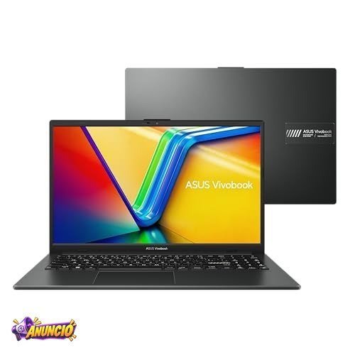 Notebook ASUS VivoBook Go 15, AMD RYZEN 5 7520U, 8GB, 256GB SSD, KeepOS/Linux, Tela 15,6" FHD, Mixed Black - E1504FA-NJ731