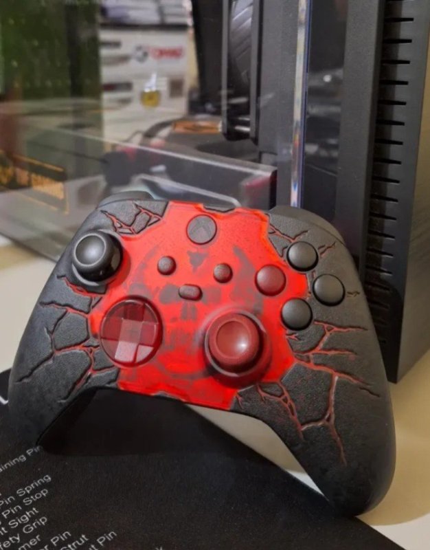Controle sem fio Xbox Series Ed. Limitada Gears of War E-Day + Frete Grátis