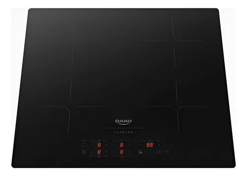 Cooktop De Indução 4 Zonas Dako Supreme 7200w Preto 220v