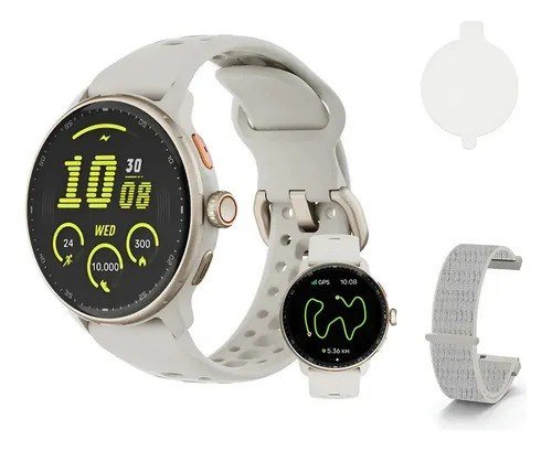 Relógio Inteligente Gps Smartwatch Amoled 3atm Sport Gps Caixa Cinza