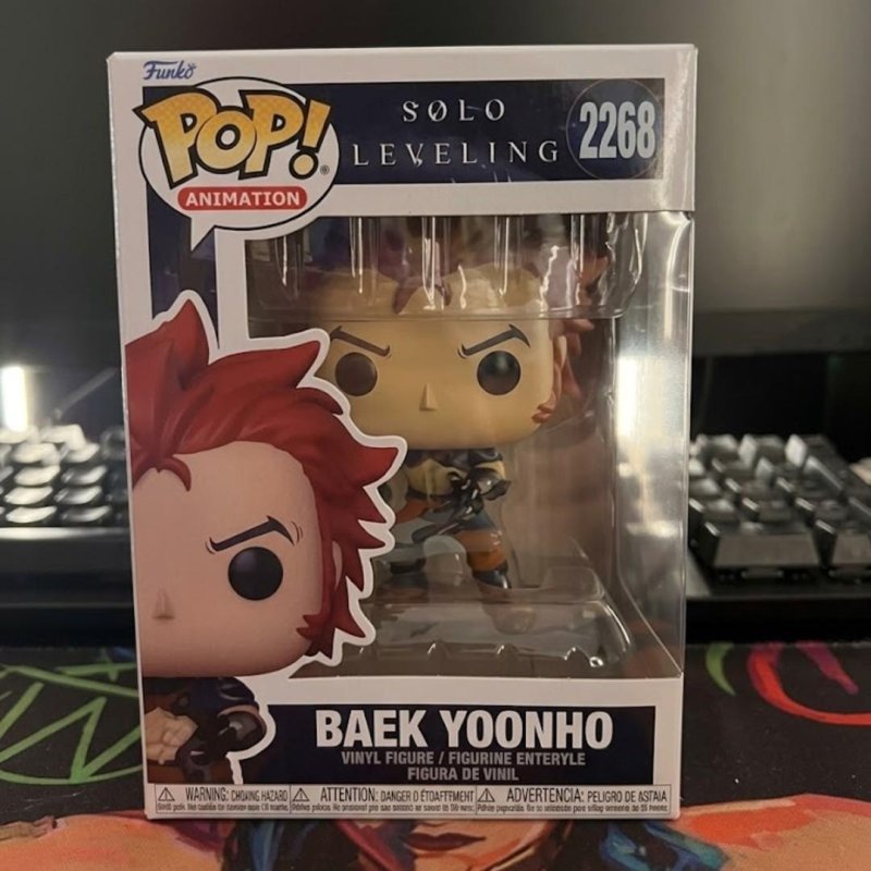 Boneco Funko Pop! Solo Leveling - Baek Yoonho