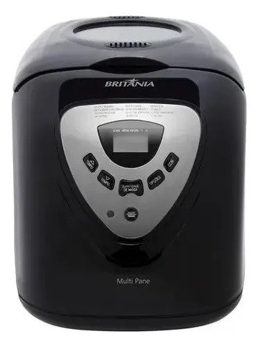 Panificadora Multipane 12P Com Função Timer e Antiaderente Potência de 550W Cor Preto Britânia