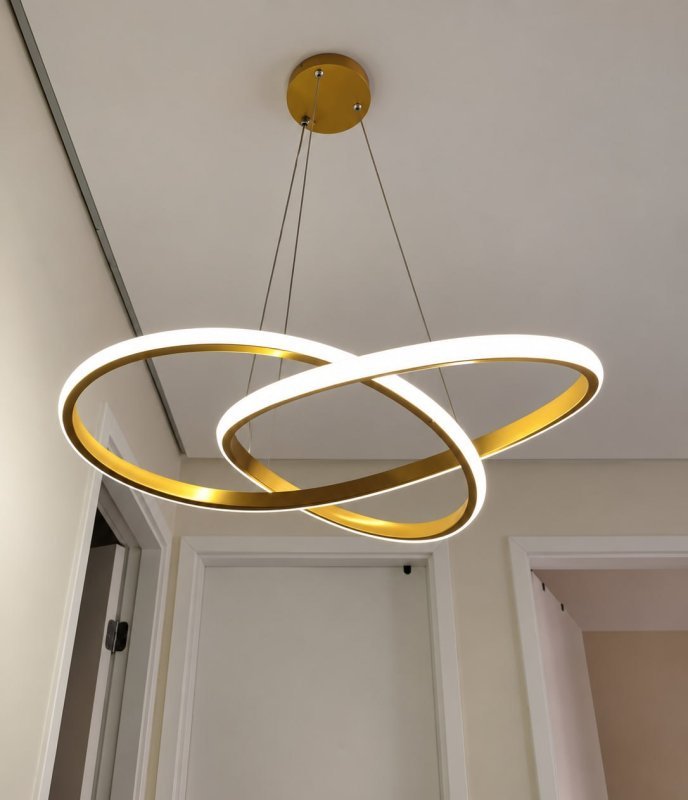 Luminária Suspensa Com Design De Trevo, 3 Em 1