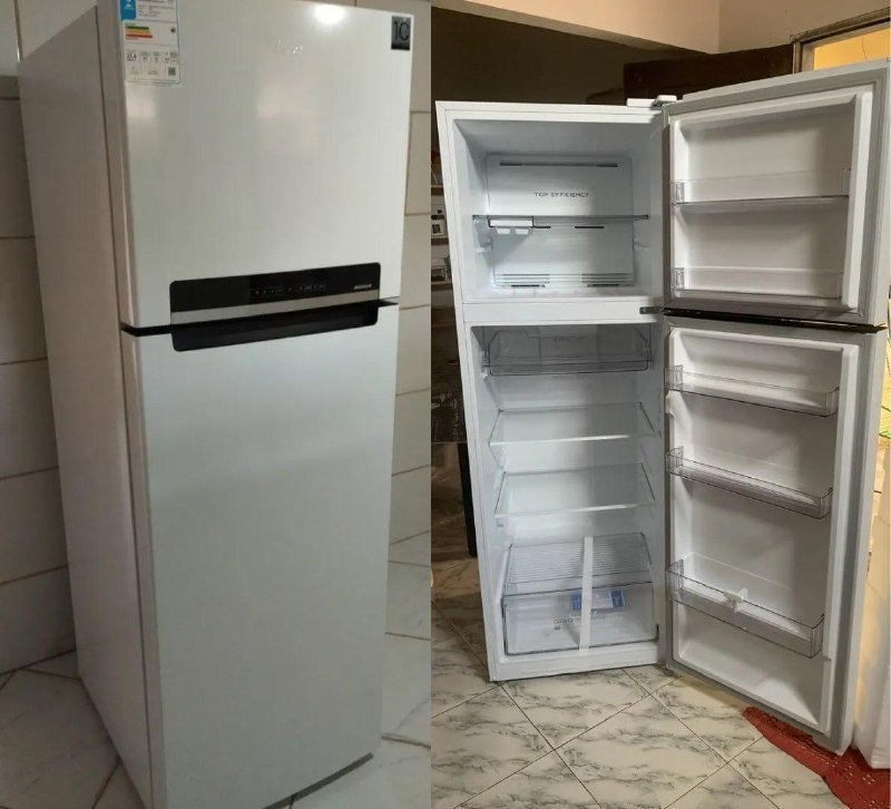 Geladeira inverter Midea Frost Free Duplex 394L