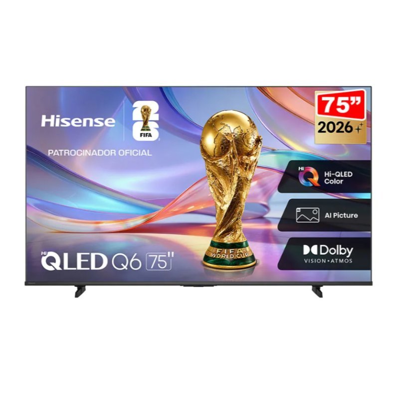 Smart TV Hisense 75" QLED 4K UHD
