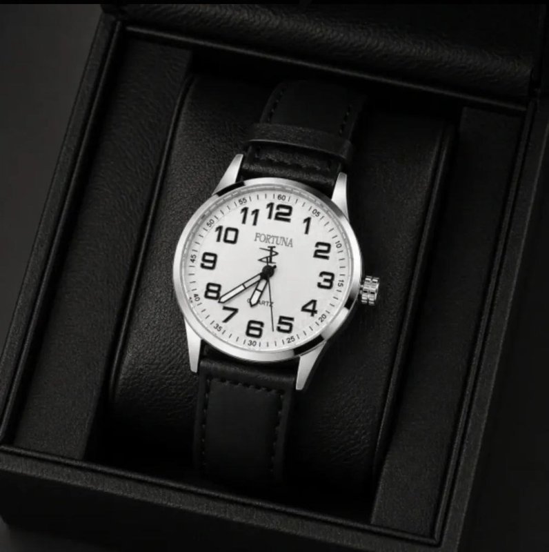 Relógio De Pulso Masculino Fortuna Old Money Minimalista
