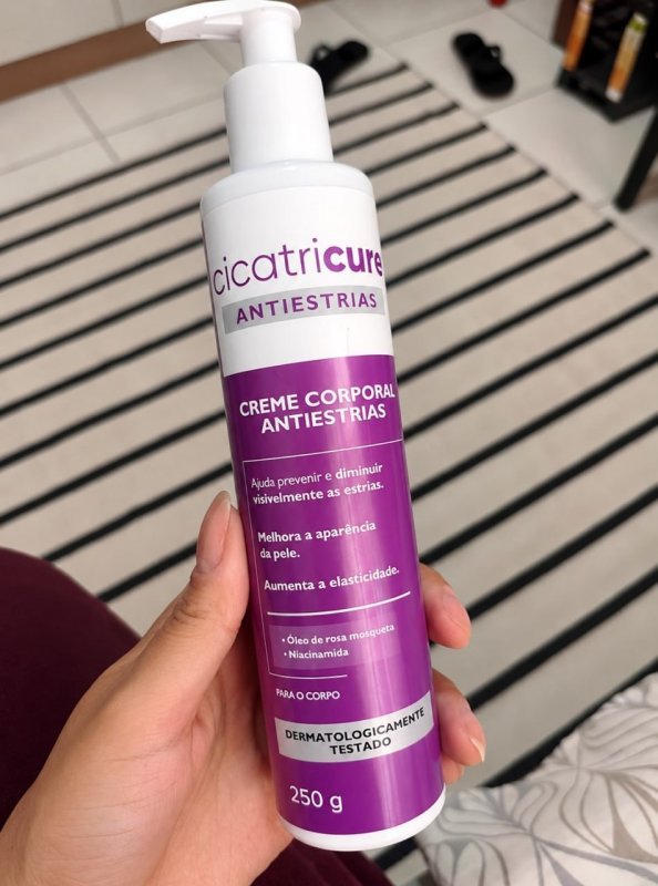 Cicatricure Creme Corporal Antiestrias com Rosa Mosqueta e Niacinamida 250g