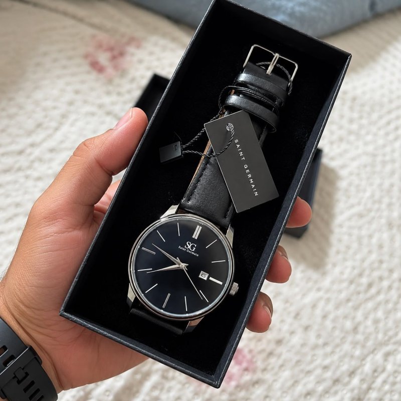 Relógio Couro Saint Germain 42mm
