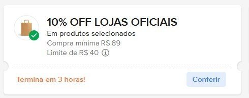 CUPOM: LOJAS1710