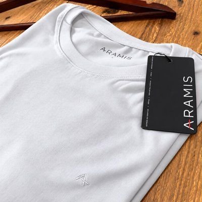Camiseta Aramis Básica Branca