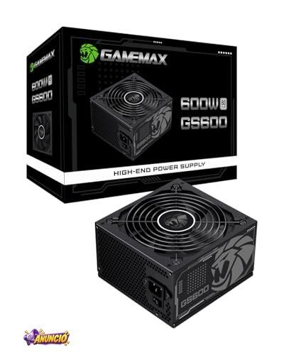 Fonte De Alimentacao 600w Gs600 80 Plus White Gamemax