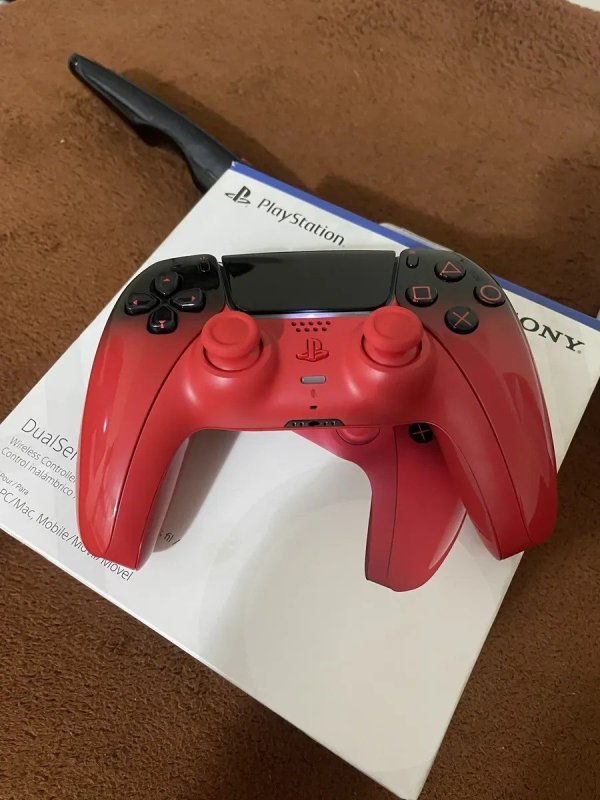 Controle sem fio DualSense - Hyperpop Collection - Techno Red