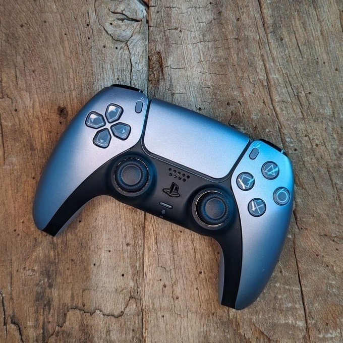 Controle Sem Fio DualSense - Sterling Silver + Frete Grátis
