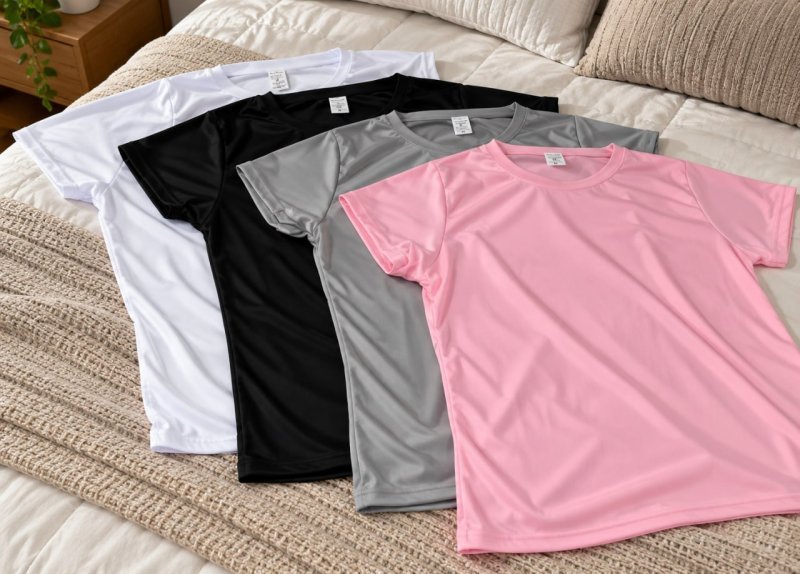 Kit 4 Blusas Feminina Fitness Dry Fit
