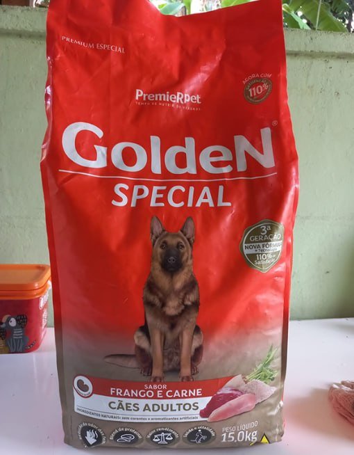 Ração Premier Pet Golden Special para Cães Adultos Frango e Carne 15kg