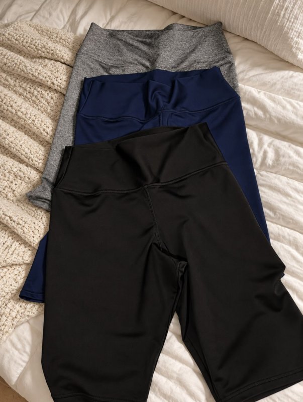 Kit 3 Short Feminina Academia Bermuda Leg Leggin Suplex