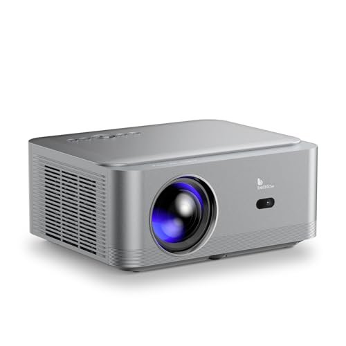 Bettdow Projetor 4k 8k 18000 Lumens [Netflix-Licensed] Hd 1080p nativo, Smart Projetores Retroprojetor Portatil 500 ANSI WiFi 6 BT 5 HDMI2.1, Auto Correção Trapezoidal, Foco Eletronico AC1082