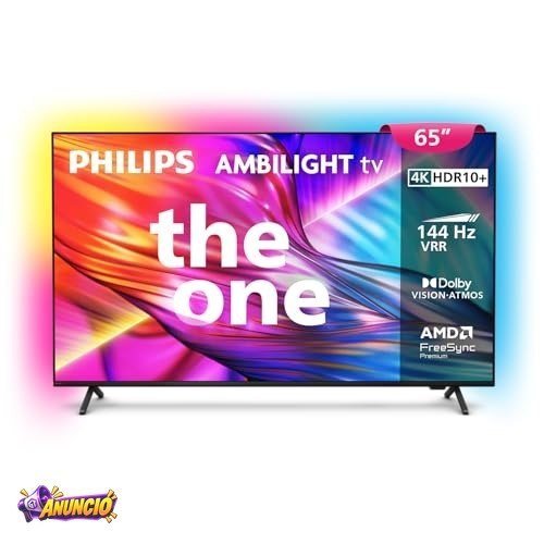 PHILIPS Smart TV Ambilight THE ONE 65" 4K 144 Hz