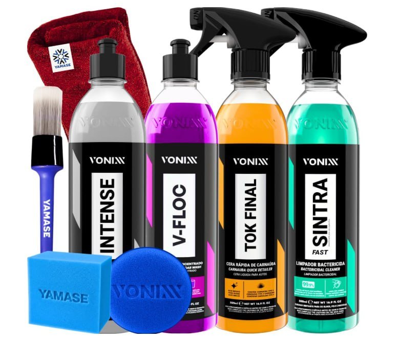 Kit Lavagem Automotiva Completa Vonixx
