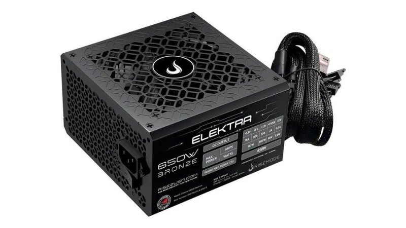 Fonte Rise Mode Elektra 650w Rm-psu-elk-650-b Para Pc
