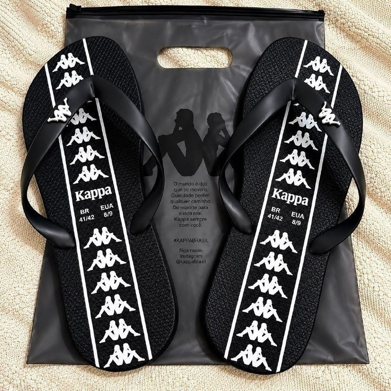 Chinelo Kappa Beach + Frete Grátis