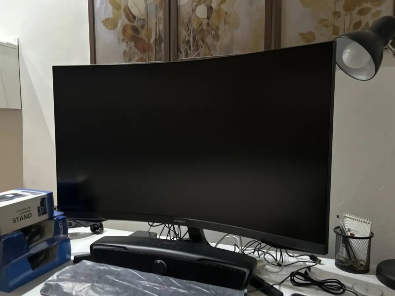 Monitor Gamer Samsung Odyssey G5, 32 , Qhd, 165hz Preto