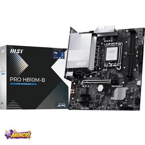 MSI Placa-mãe PRO H810M-B, mATX