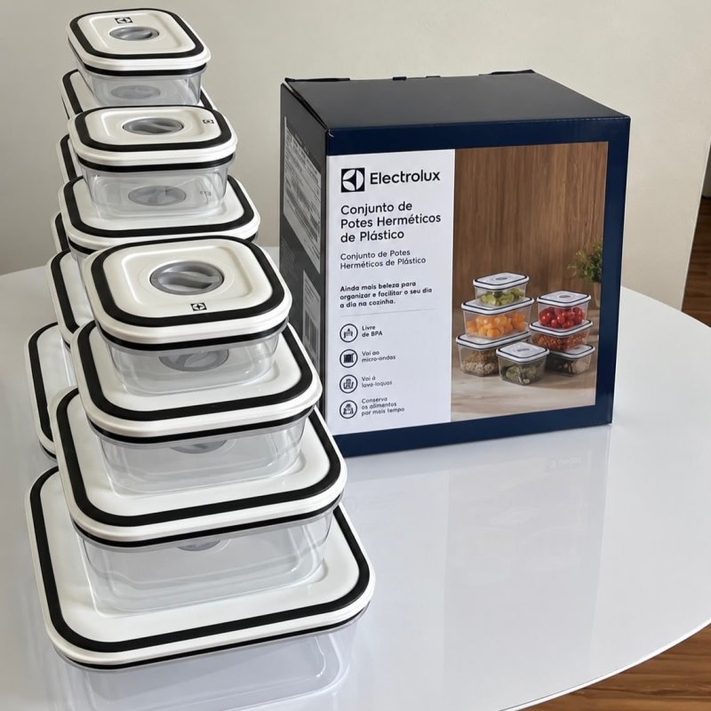Pote Hermético Electrolux, 12 unidades