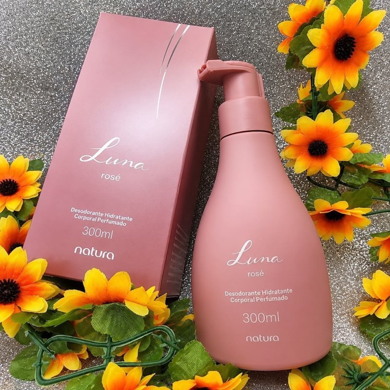 Creme Hidratante Corporal Perfumado Luna Rosé 300ml