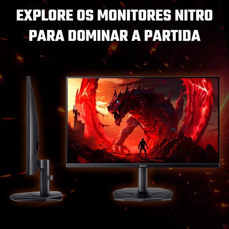 Monitor Gamer Acer Nitro KG270 27" 144Hz