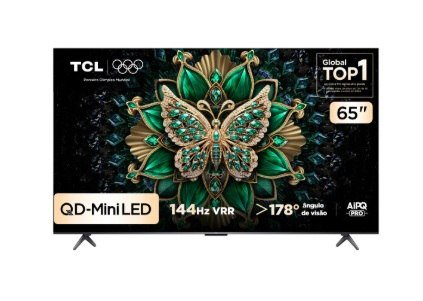 Smart Tv Tcl 65" Qd-Mini Led 4k C6k WiFi, 65C6k