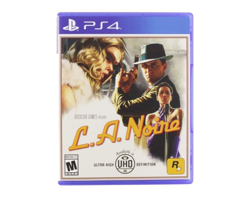 Jogo L.A. Noire, Mídia Física, PS4