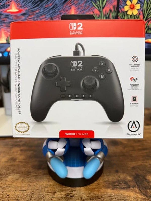 PowerA Controle Advantage com Fio para Nintendo Switch 2 - Preto