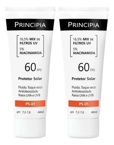 Principia Kit Protetor Solar Facial Ps-01 Fps60