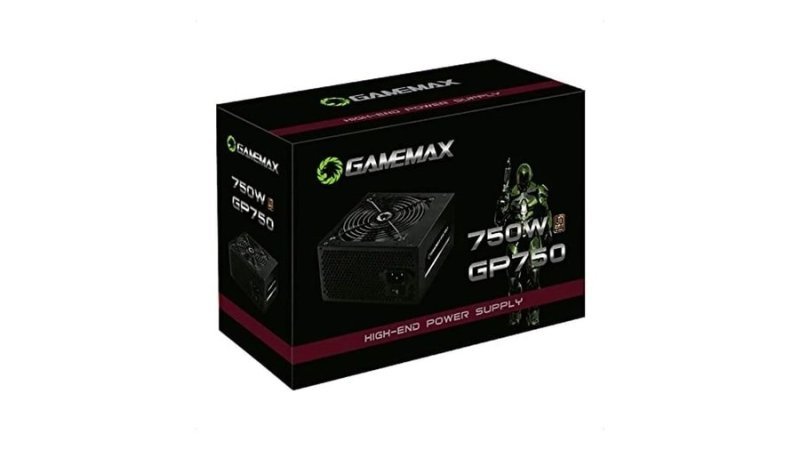 Fonte De Alimentacao 750w Gp750 80 Plus Bronze Gamemax Cor Preto
