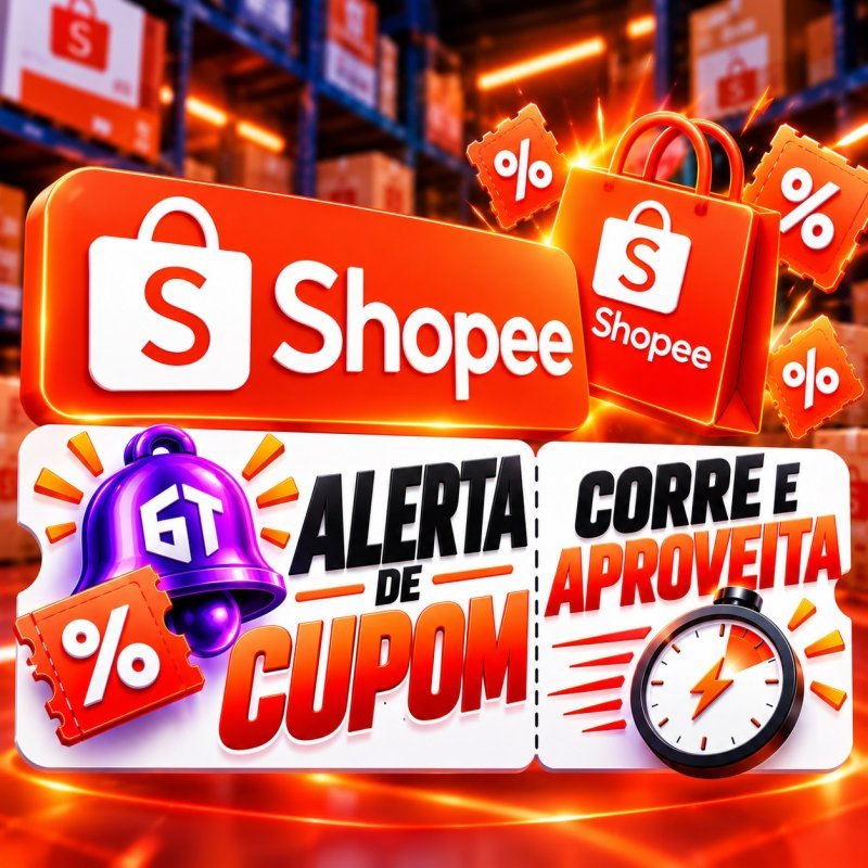 Cupom Shopee R$ 20,00 OFF a partir de R$ 69,90