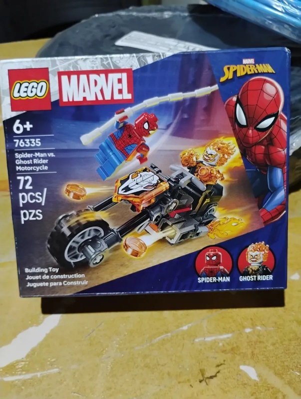 LEGO SPIDER VS MOTOQUEIRO FANTASMA