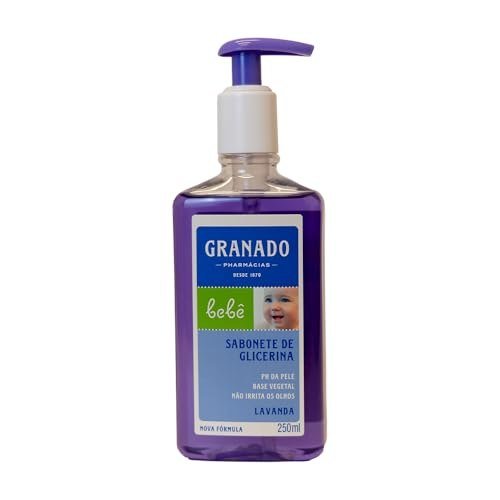 Granado Sabonete Líquido Bebê Glicerinado, Lavanda, 250ml
