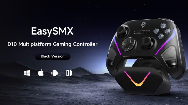 Controle EasySMX D10 com base de carregamento
