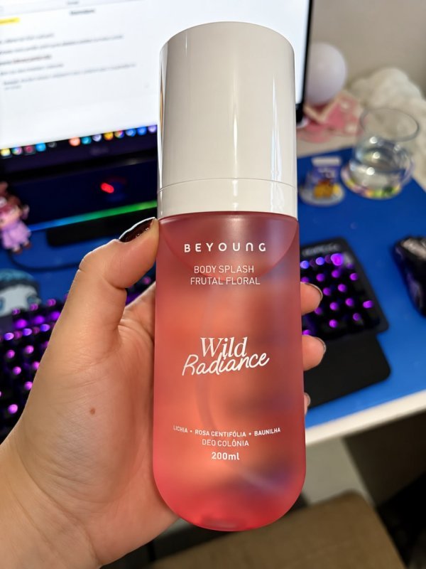 Beyoung Body Splash Wild Radiance Fragrância Frutal Floral 200ml