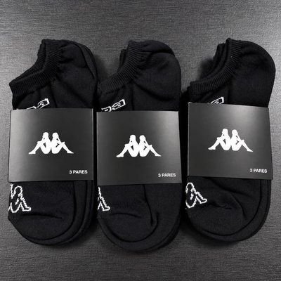 Kit 3 Pares Meias Kappa Sapatilha Soquete Invisível Original