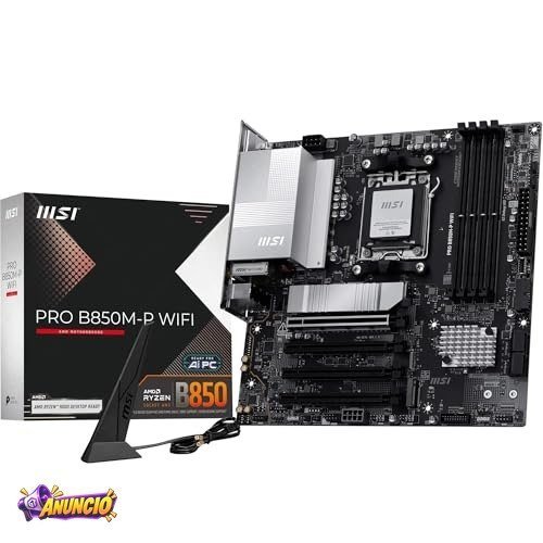 Placa Mãe MSI PRO B850M-P WIFI