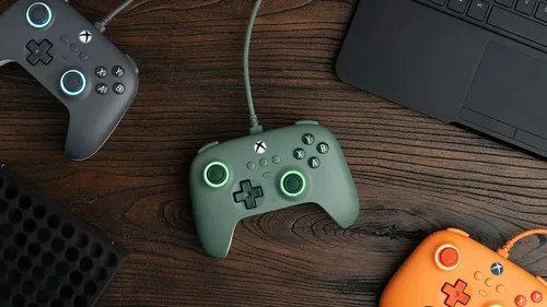 Controle Licenciado 8Bitdo Ultimate C Wired Xbox Rgb Hall Effect